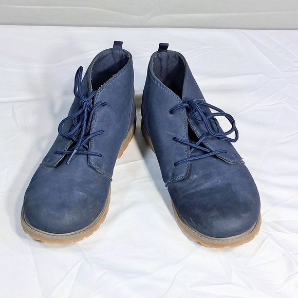OshKosh B'gosh Other - Oshkosh B'gosh Kid's Size 3 Gunther Unique Blue Tie Boots Shoes